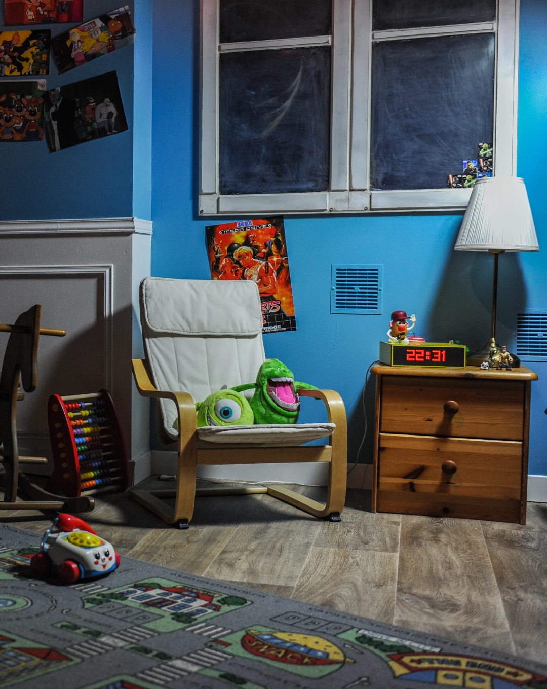 Salle d'escape game, premier univers