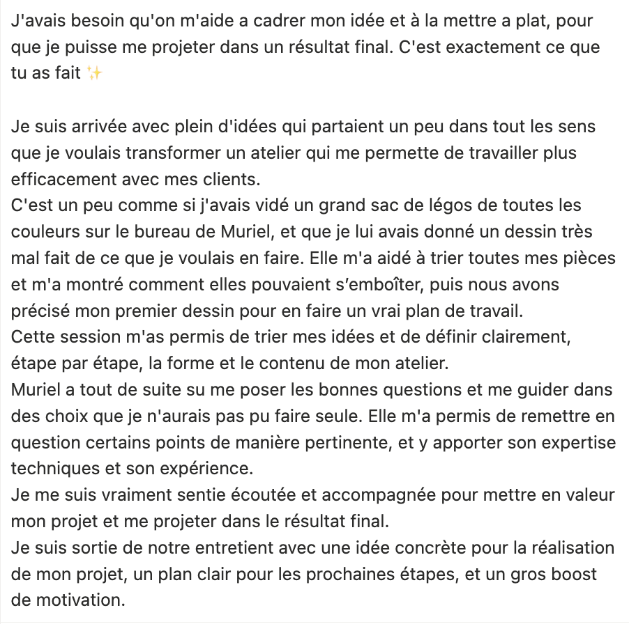 Témoignage Gwen